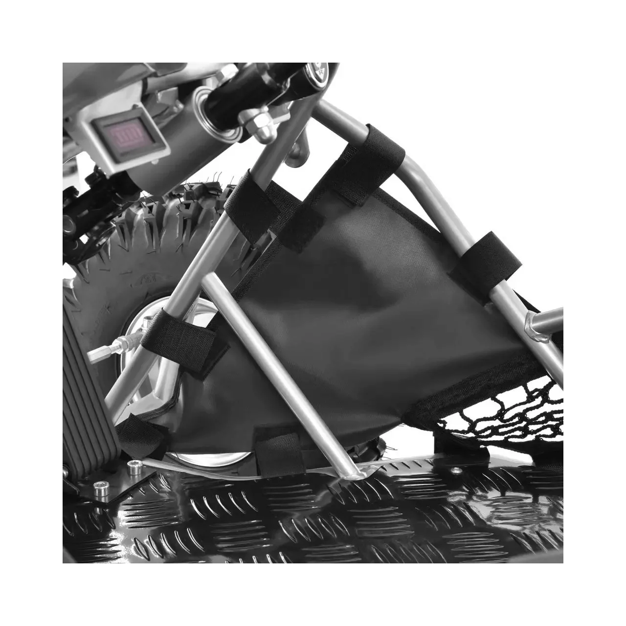 Masinuta pentru copii Buggy HECHT 54899 Silver, acumulator 36 V, 12 Ah, viteza maxima 30 km/h, greutate maxima 54 kg, argintiu 8