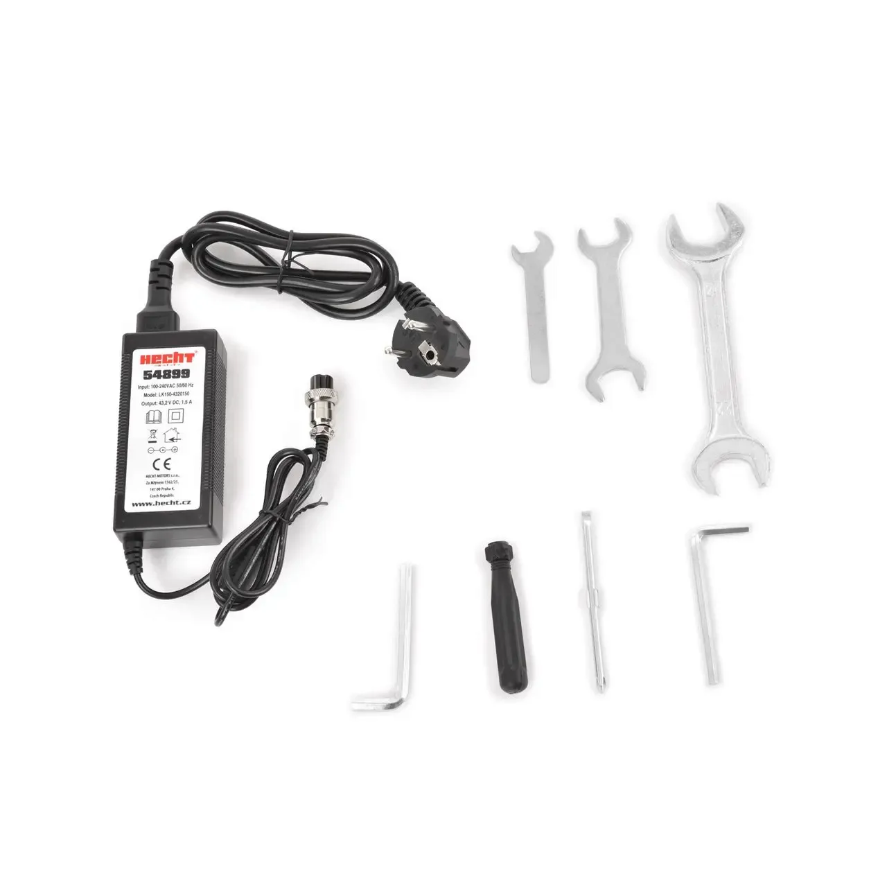 Masinuta pentru copii Buggy HECHT 54899 Silver, acumulator 36 V, 12 Ah, viteza maxima 30 km/h, greutate maxima 54 kg, argintiu 9