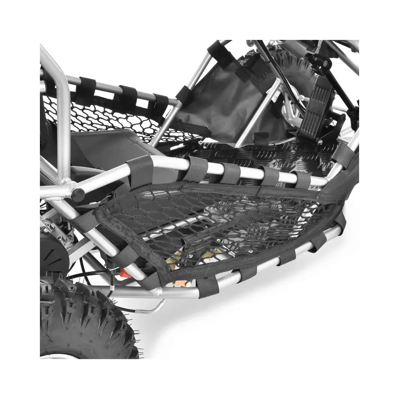 Masinuta pentru copii Buggy HECHT 54899 Silver, acumulator 36 V, 12 Ah, viteza maxima 30 km/h, greutate maxima 54 kg, argintiu 17