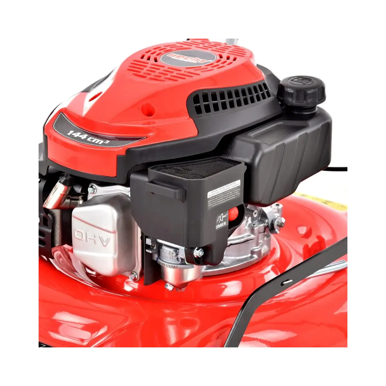 Masina de tuns gazonul HECHT 5511 HECHT5511, motor benzina, putere 4 CP, latime lucru 51 cm, kit de mulcire si evacuare laterala 1