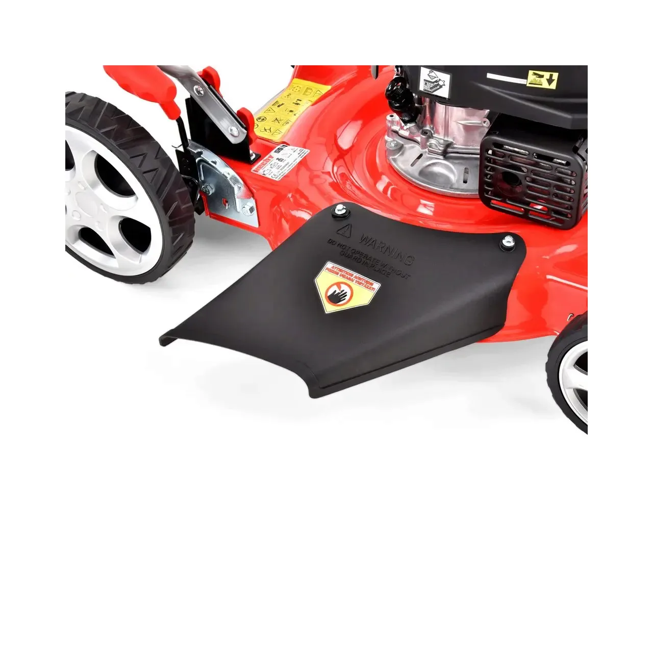 Masina de tuns gazonul HECHT 5511 HECHT5511, motor benzina, putere 4 CP, latime lucru 51 cm, kit de mulcire si evacuare laterala 5