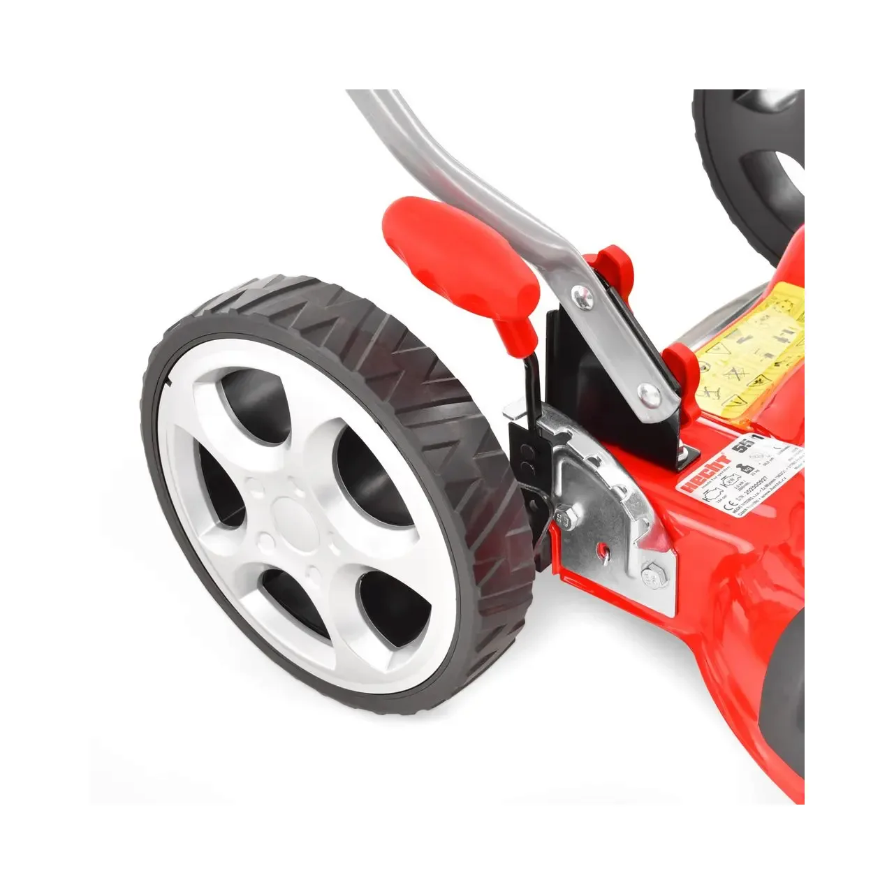 Masina de tuns gazonul HECHT 5511 HECHT5511, motor benzina, putere 4 CP, latime lucru 51 cm, kit de mulcire si evacuare laterala 8