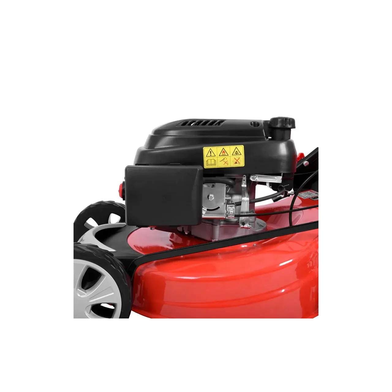 Masina de tuns iarba HECHT 551 SX 5in1 HECHT551SX5IN1, motor benzina, putere 6 CP, capacitate cilindrica 173 cmc, latime taiere 51 cm 2