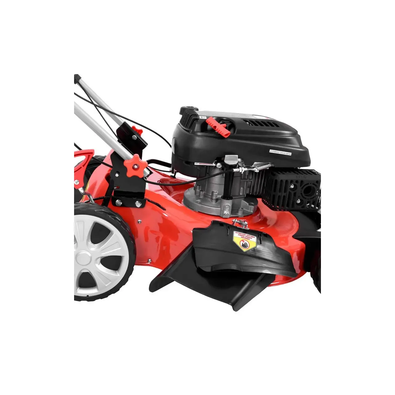 Masina de tuns iarba HECHT 551 SX 5in1 HECHT551SX5IN1, motor benzina, putere 6 CP, capacitate cilindrica 173 cmc, latime taiere 51 cm 8