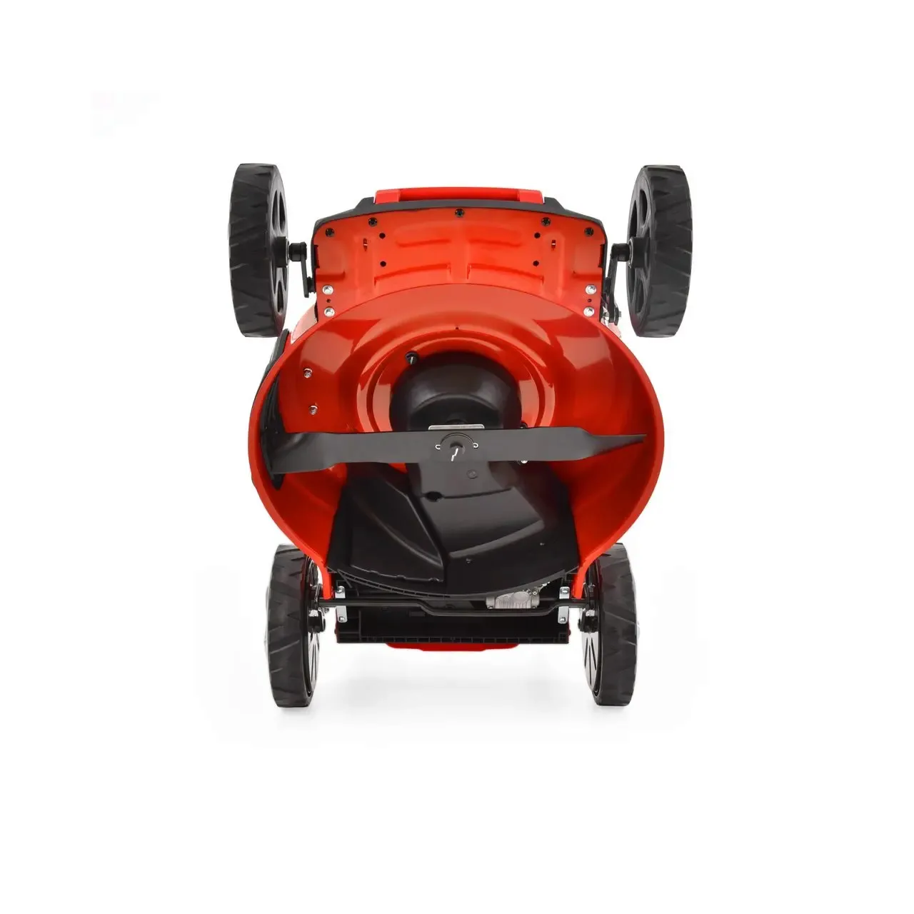 Masina de tuns iarba cu motor pe benzina, autopropulsata, HECHT 551 SXE, 3.8 kW, 200 CC, latime de lucru 51 cm, cos colector 65 l 5