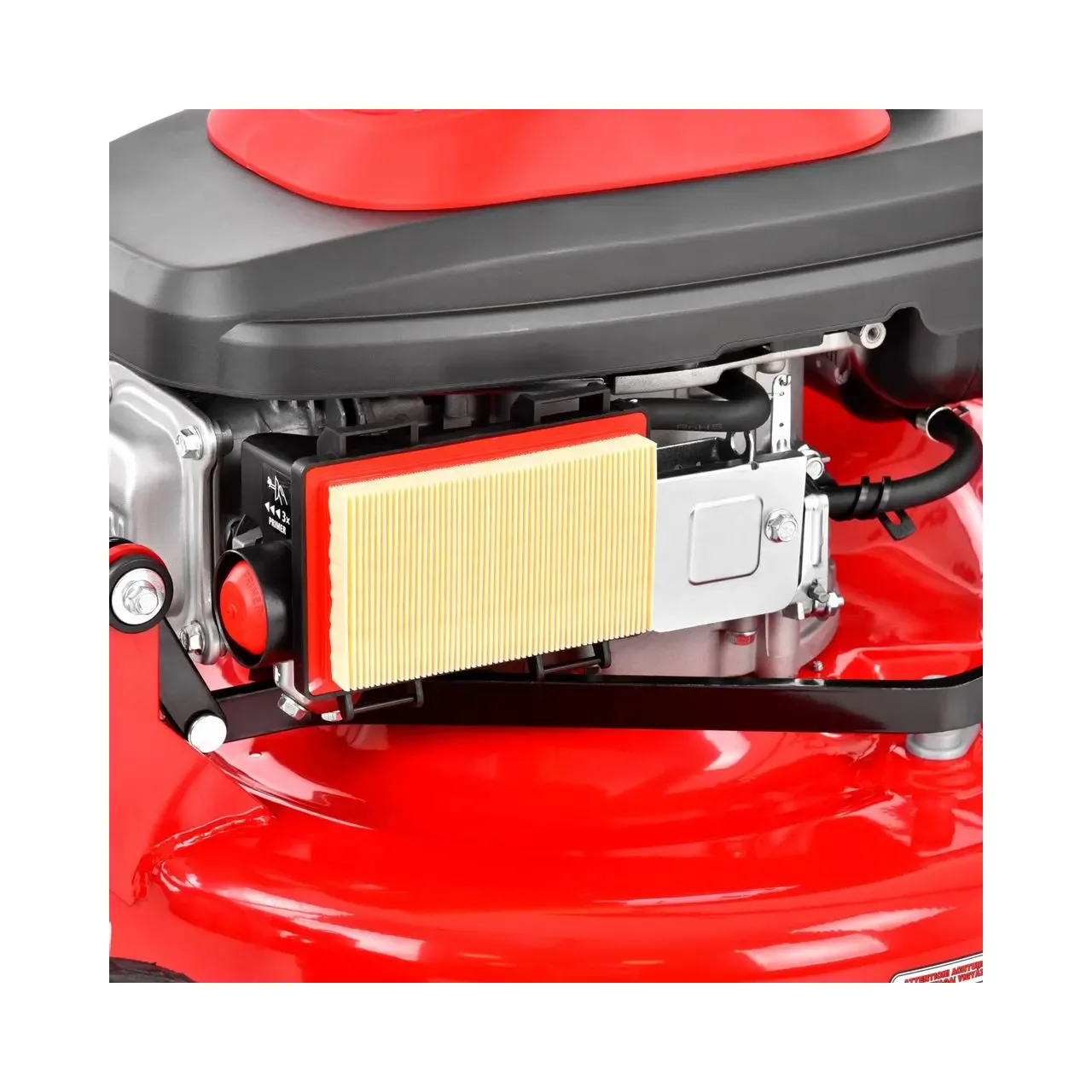 Masina de tuns iarba cu motor pe benzina, autopropulsata, HECHT 551 XR, 3.5 kW, 196 CC, latime de lucru 51 cm, cos colector 75 l 17