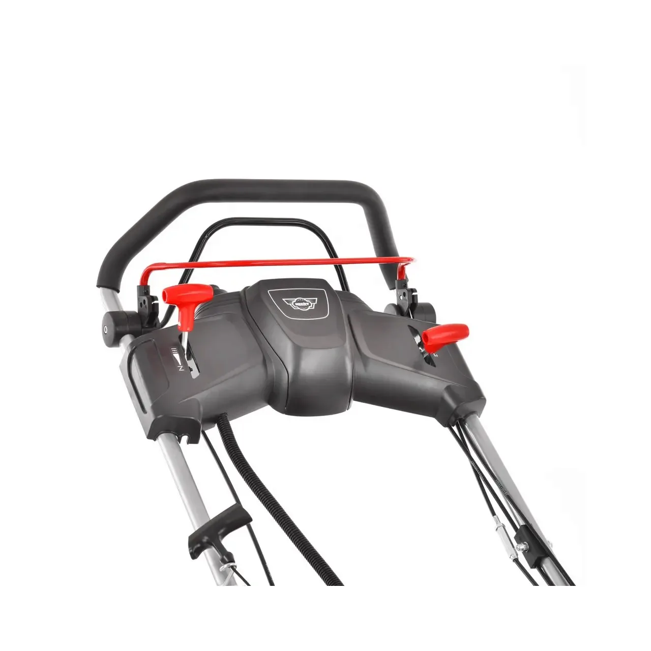 Masina de tuns iarba HECHT 5534 SWE 5in1 HECHT5534SWE5IN1, motor benzina, putere 6 CP, latime lucru 51 cm, pornire electrica 9