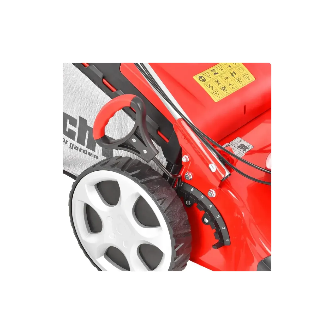 Masina de tuns iarba HECHT 5534 SX 5in1 HECHT5534SX5IN1, motor benzina, putere 6 CP, latime lucru 51 cm, pornire manuala 6