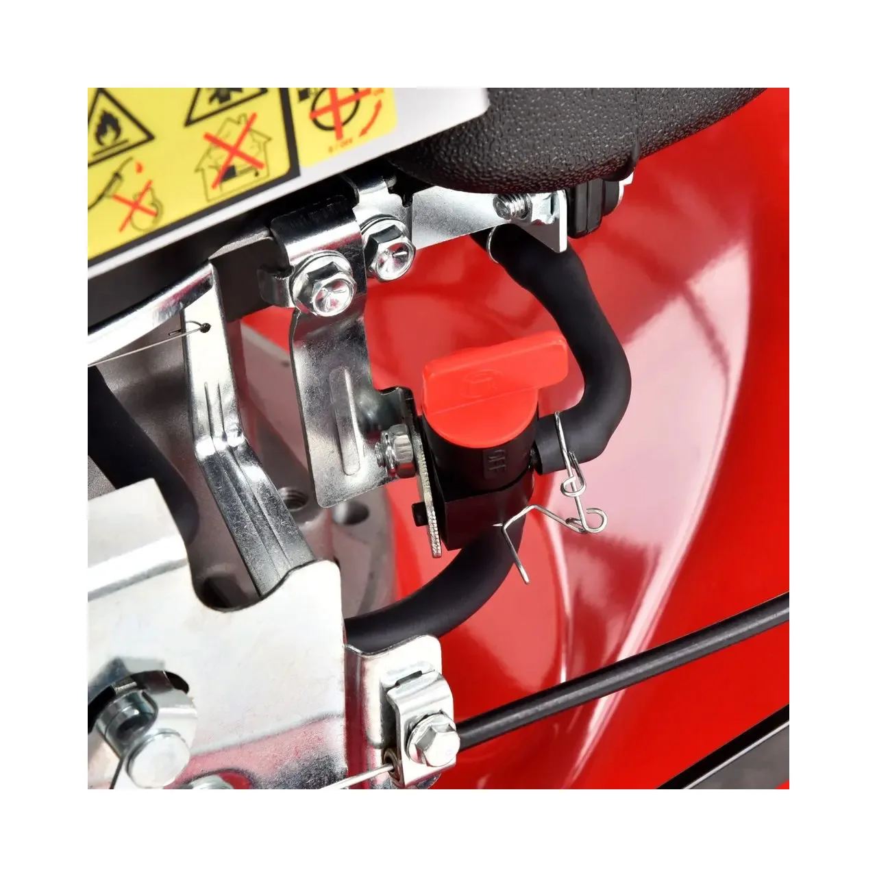 Masina de tuns iarba Hecht 553SW, 6 CP, latime de lucru 51 cm, 3.6 km/h, kit de mulcire 10