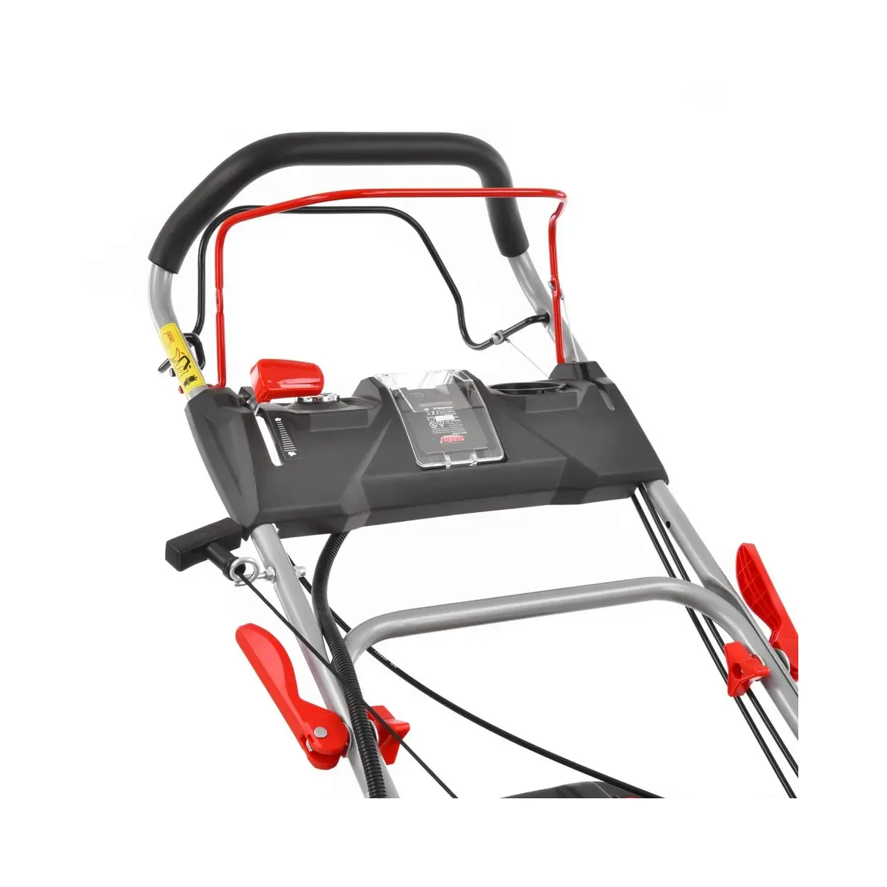Masina de tuns iarba cu motor pe benzina, autopropulsata, HECHT 554 SXE, 4.4 kW, 224 CC, latime de lucru 53 cm, cos colector 75 l 4