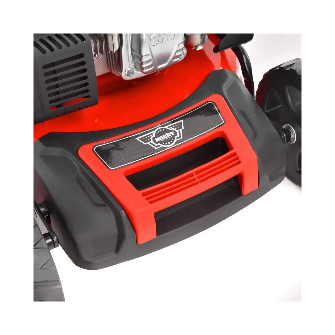 Masina de tuns iarba cu motor pe benzina, autopropulsata, HECHT 554 SXE, 4.4 kW, 224 CC, latime de lucru 53 cm, cos colector 75 l 6