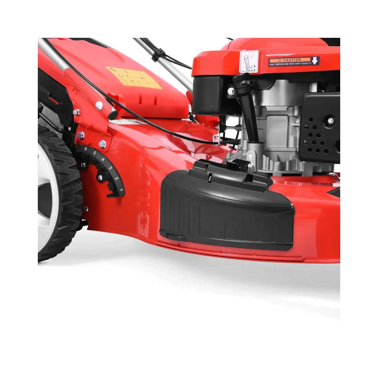 Masina de tuns iarba pe benzina Hecht 5564SX, 4.9 cp, latime de lucru 56 cm, 4.5 km/h, pornire manuala 6