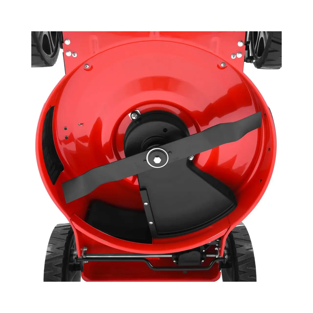 Masina de tuns iarba pe benzina Hecht 5564SXE, 4.9 cp, latime 56 cm, 4.5 km/h, pornire electrica 4