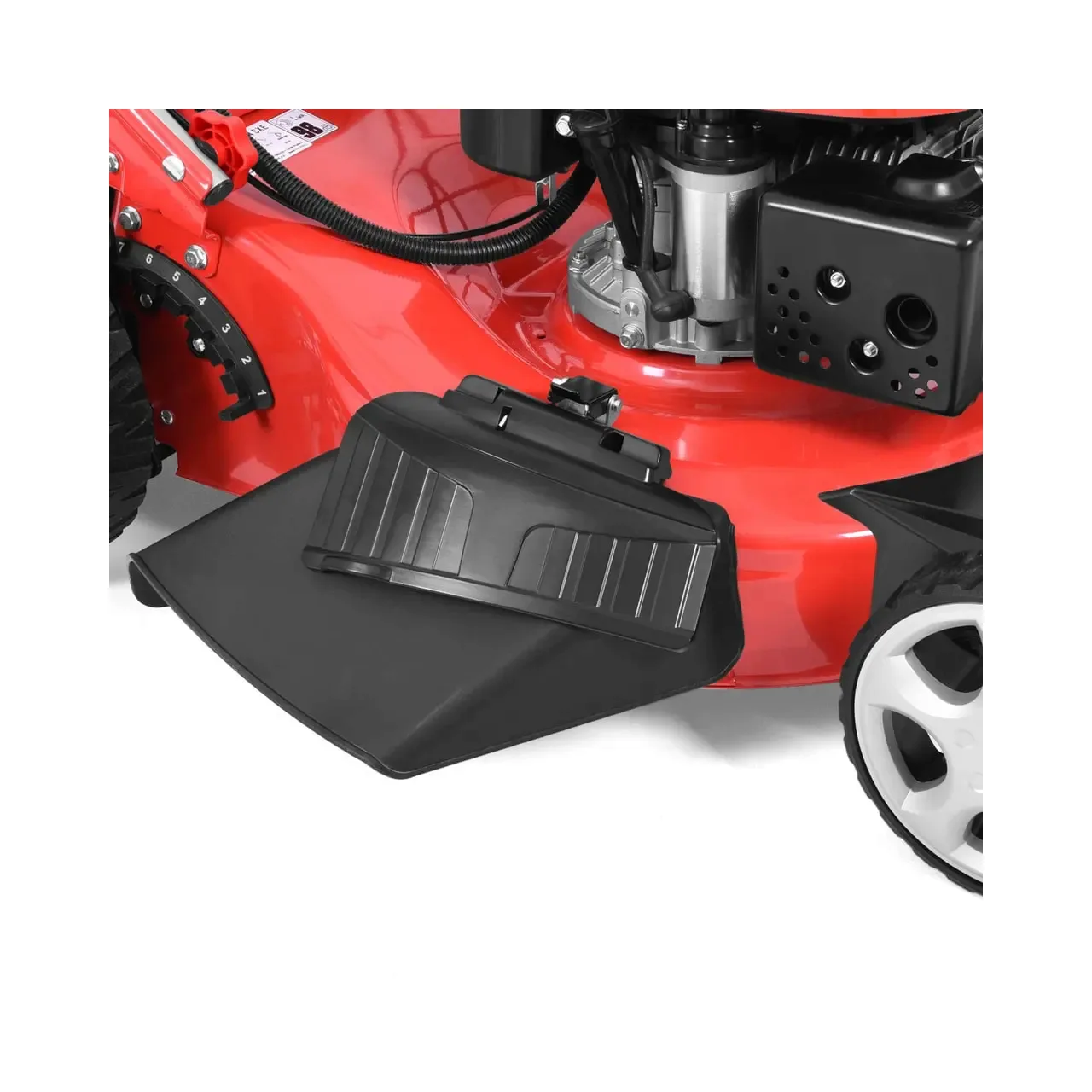 Masina de tuns iarba pe benzina Hecht 5564SXE, 4.9 cp, latime 56 cm, 4.5 km/h, pornire electrica 15