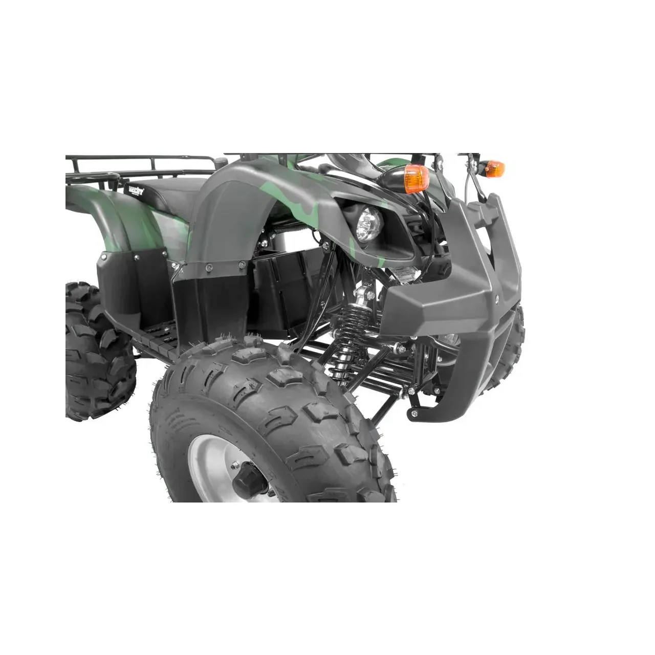 ATV electric HECHT 56150 Army, acumulator 60 V / 20 Ah, viteza maxima 35 km/h, greutate maxima suportata 120 kg, camuflaj 8