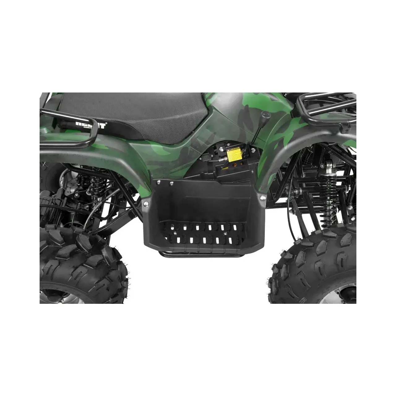 ATV electric HECHT 56150 Army, acumulator 60 V / 20 Ah, viteza maxima 35 km/h, greutate maxima suportata 120 kg, camuflaj 10
