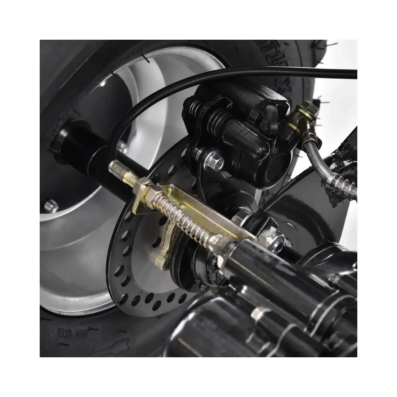 ATV electric HECHT 56150 Blue, acumulator 60 V / 20 Ah, viteza maxima 35 km/h, greutate maxima suportata 120 kg, albastru 1