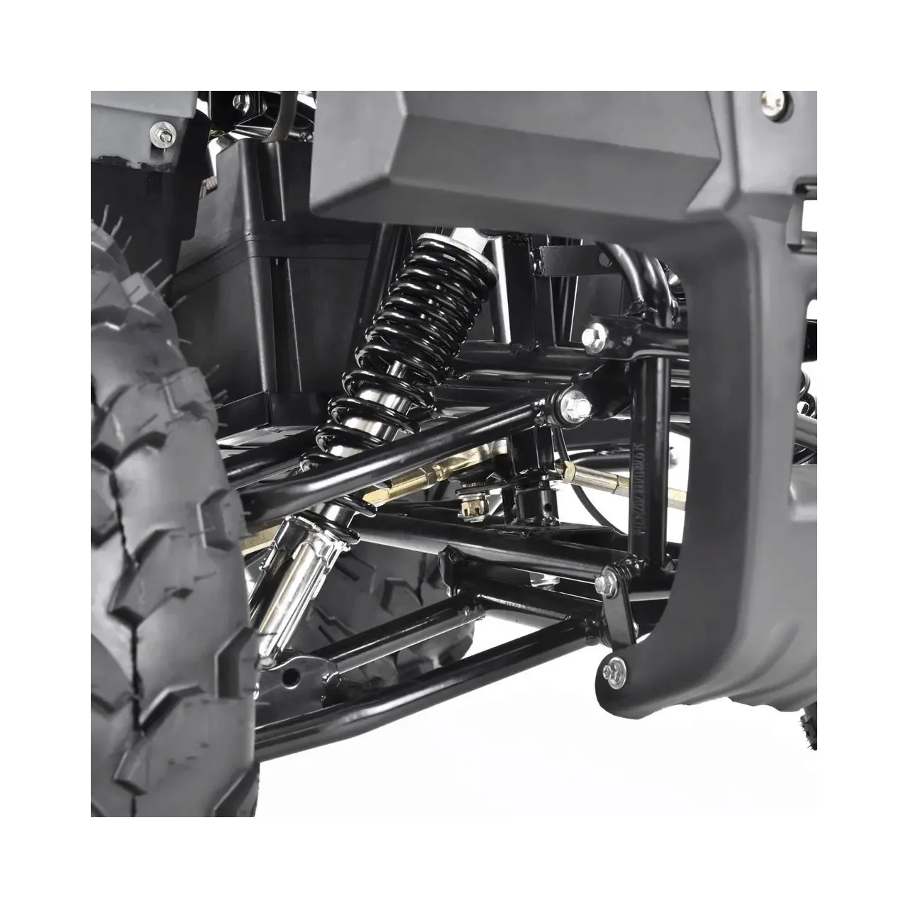 ATV electric HECHT 56150 Blue, acumulator 60 V / 20 Ah, viteza maxima 35 km/h, greutate maxima suportata 120 kg, albastru 10