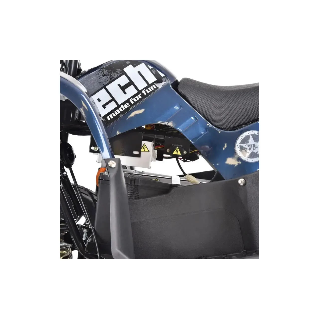 ATV electric HECHT 56155 Blue, acumulator 72 V / 20 Ah, viteza maxima 40 km/h, greutate maxima suportata 120 kg, albastru 7