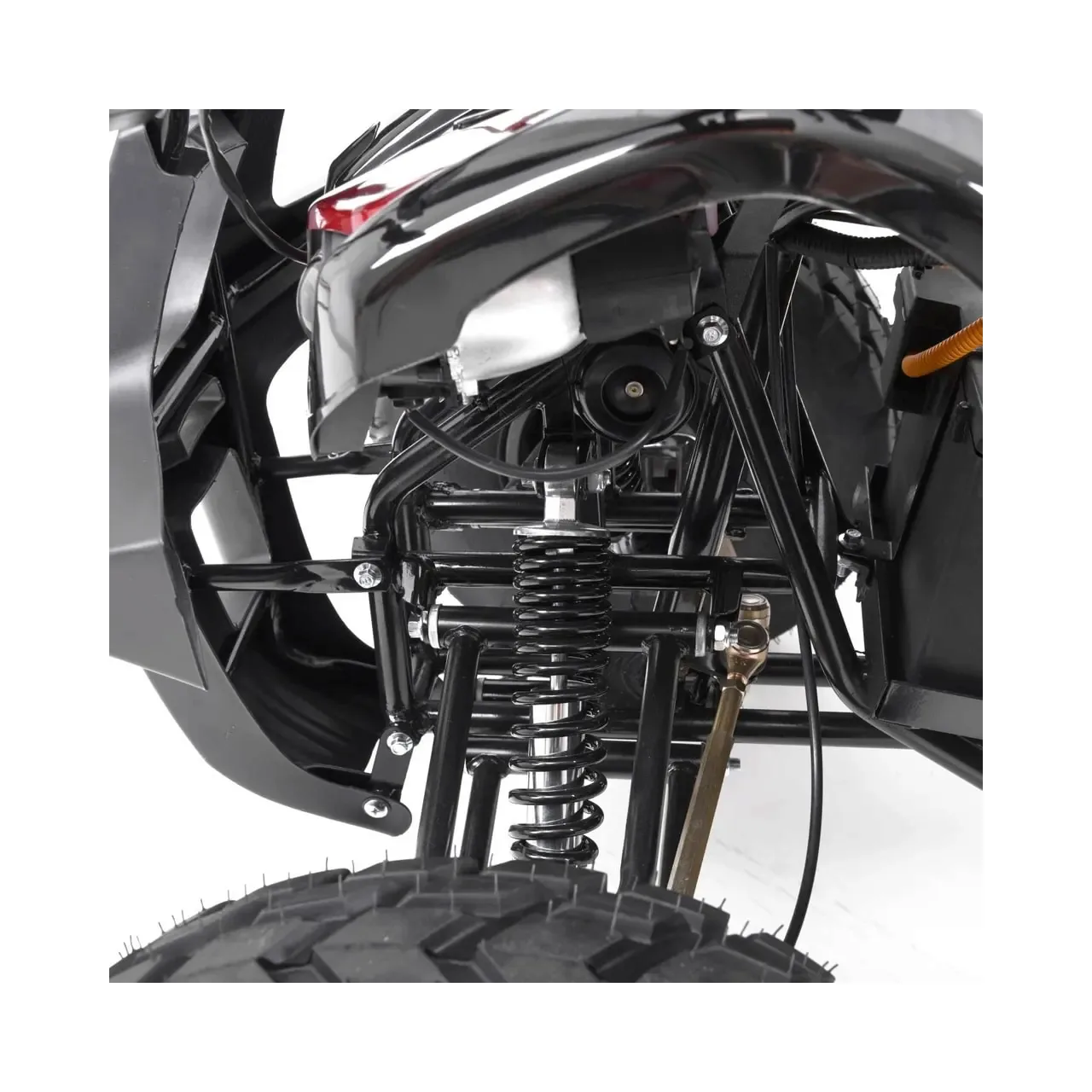 ATV electric HECHT 56155 Red, acumulator 72 V / 20 Ah, viteza maxima 40 km/h, greutate maxima suportata 120 kg, rosu 1