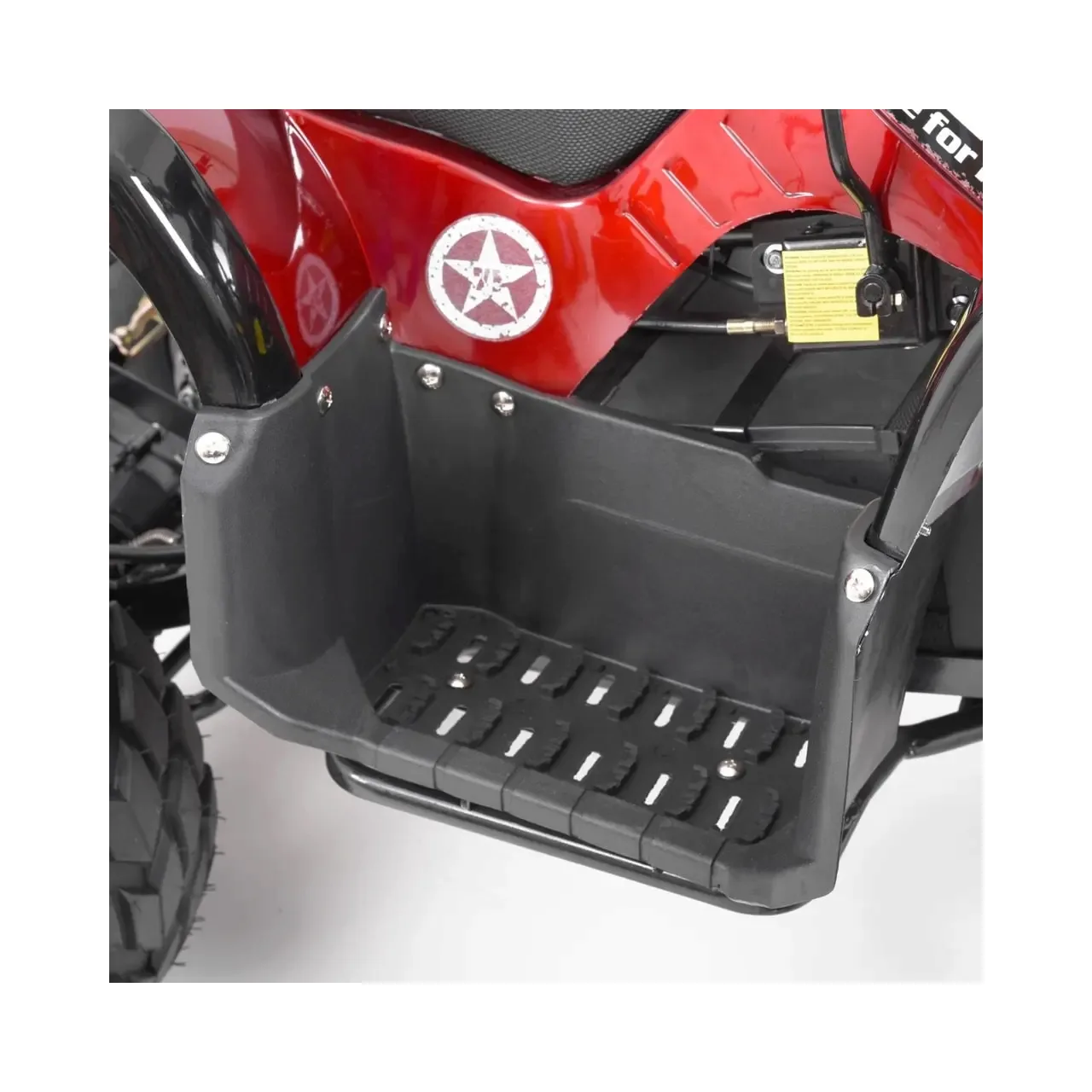 ATV electric HECHT 56155 Red, acumulator 72 V / 20 Ah, viteza maxima 40 km/h, greutate maxima suportata 120 kg, rosu 2