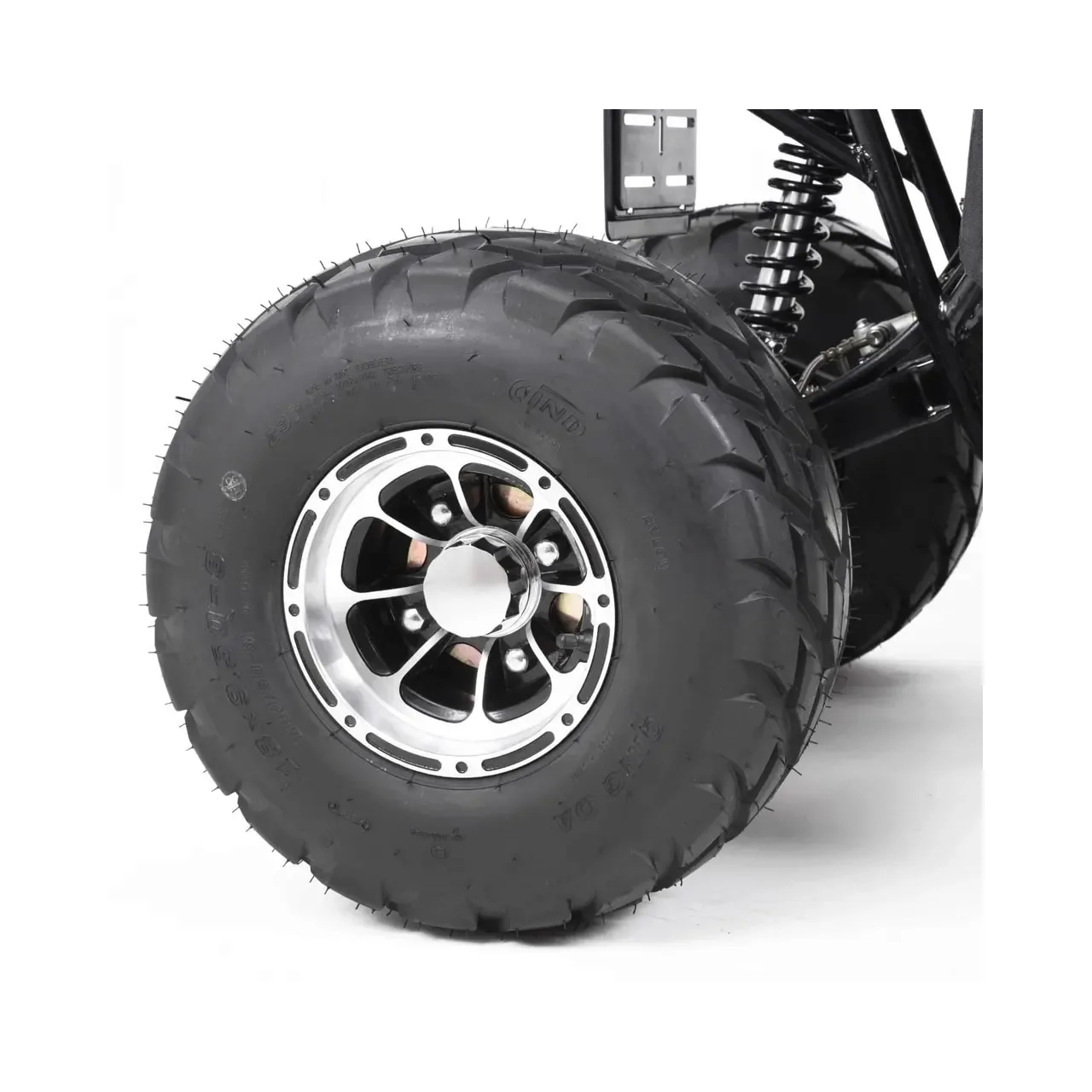 ATV electric HECHT 56155 Red, acumulator 72 V / 20 Ah, viteza maxima 40 km/h, greutate maxima suportata 120 kg, rosu 3