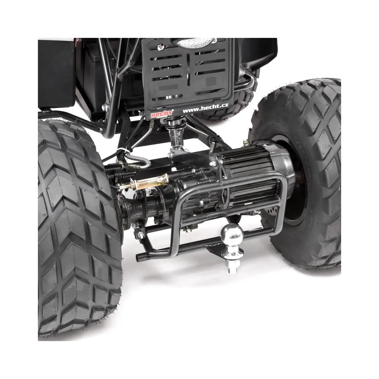 ATV electric HECHT 56155 Red, acumulator 72 V / 20 Ah, viteza maxima 40 km/h, greutate maxima suportata 120 kg, rosu 9