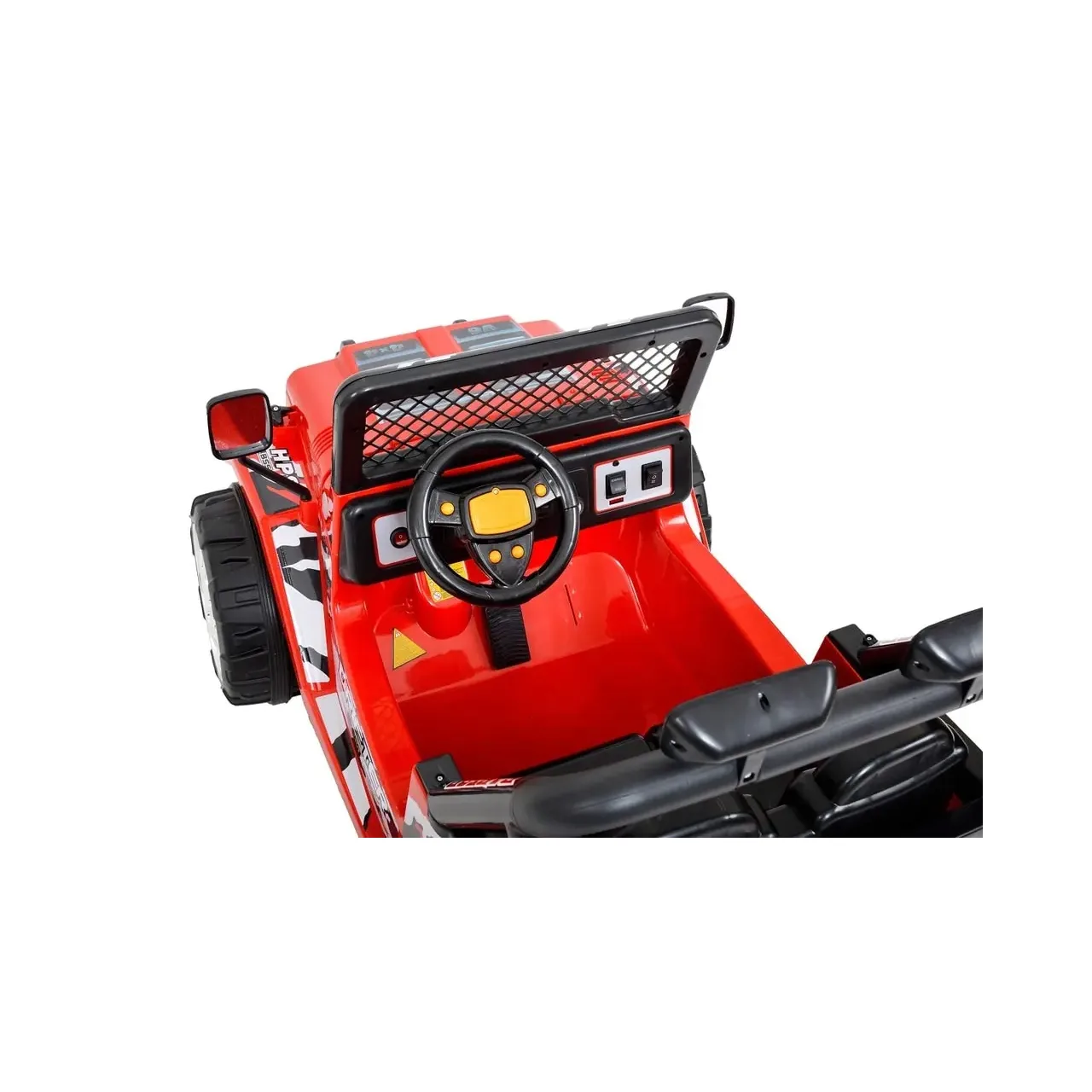 Masinuta electrica pentru copii off-road 4x4 HECHT 56185, acumulator 2 x 6 V, 10 Ah / 25 W, greutate maxima 30 kg, rosu, varsta recomandata 3-8 ani 1