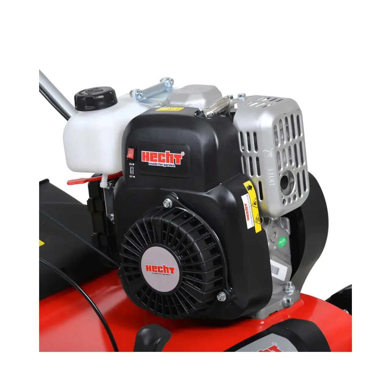 Scarificator aerator pentru gazon Hecht 5641, 2 in 1 benzina, 3.4 cp, latime 40 cm 5