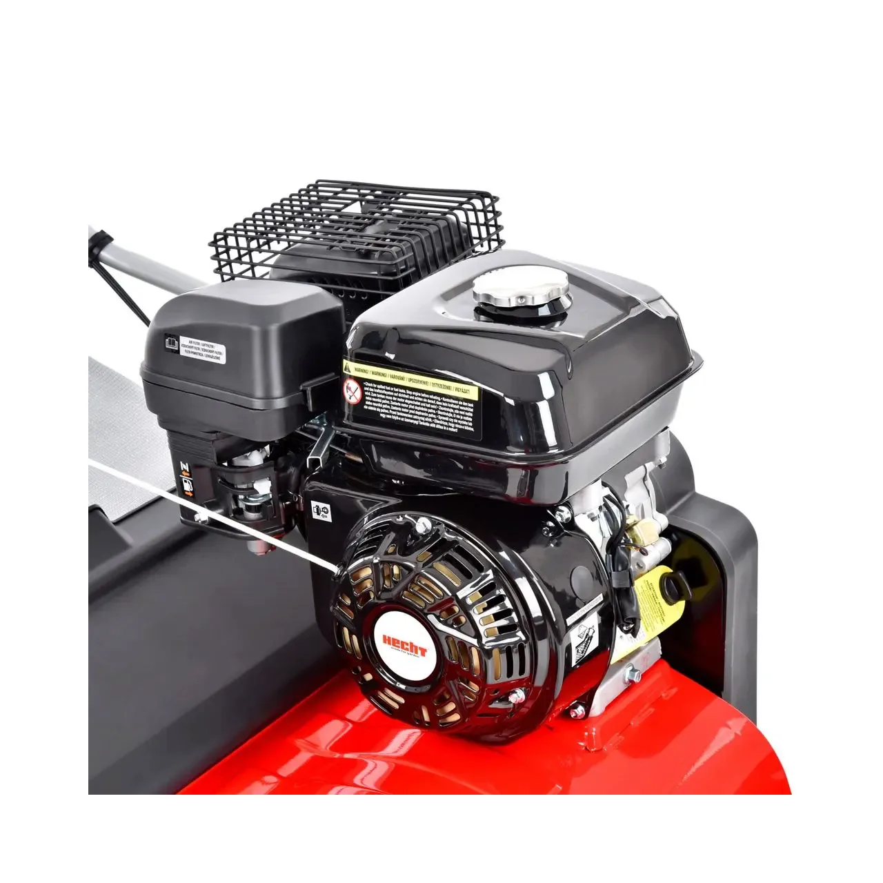 Scarificator si aerator HECHT 5644, motor 4 timpi, capacitate cilindrica 212 CC, putere 5.5 CP, 4 kW, sac colectare 45 litri, latime lucru 42 cm 7