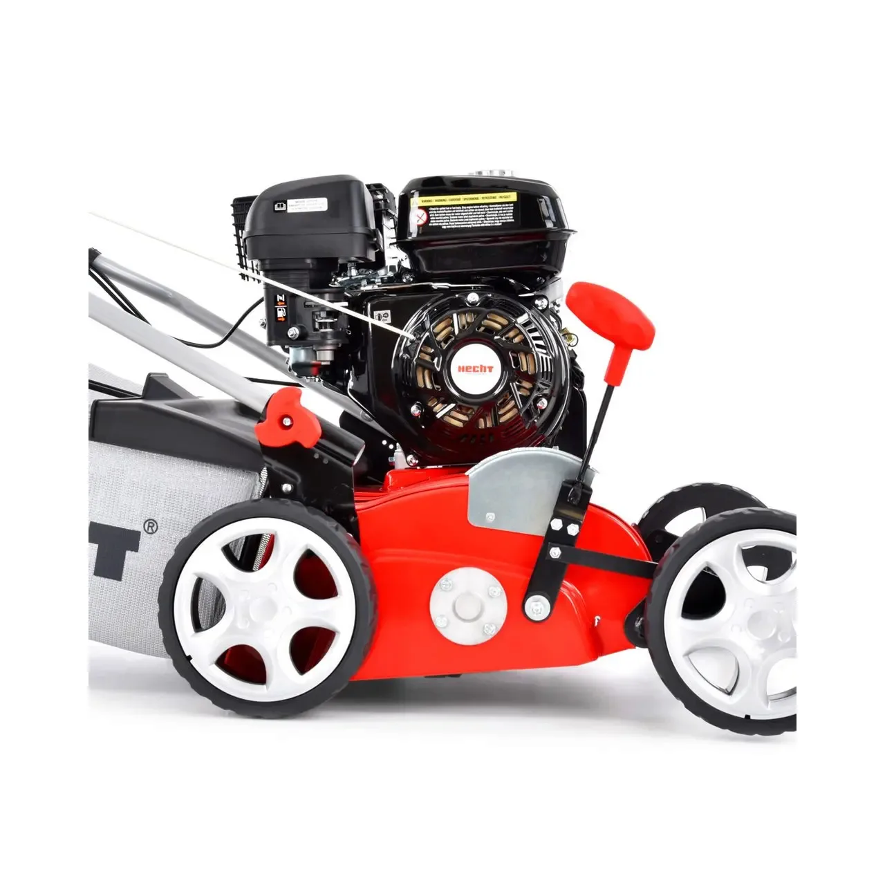 Scarificator si aerator HECHT 5644, motor 4 timpi, capacitate cilindrica 212 CC, putere 5.5 CP, 4 kW, sac colectare 45 litri, latime lucru 42 cm 10