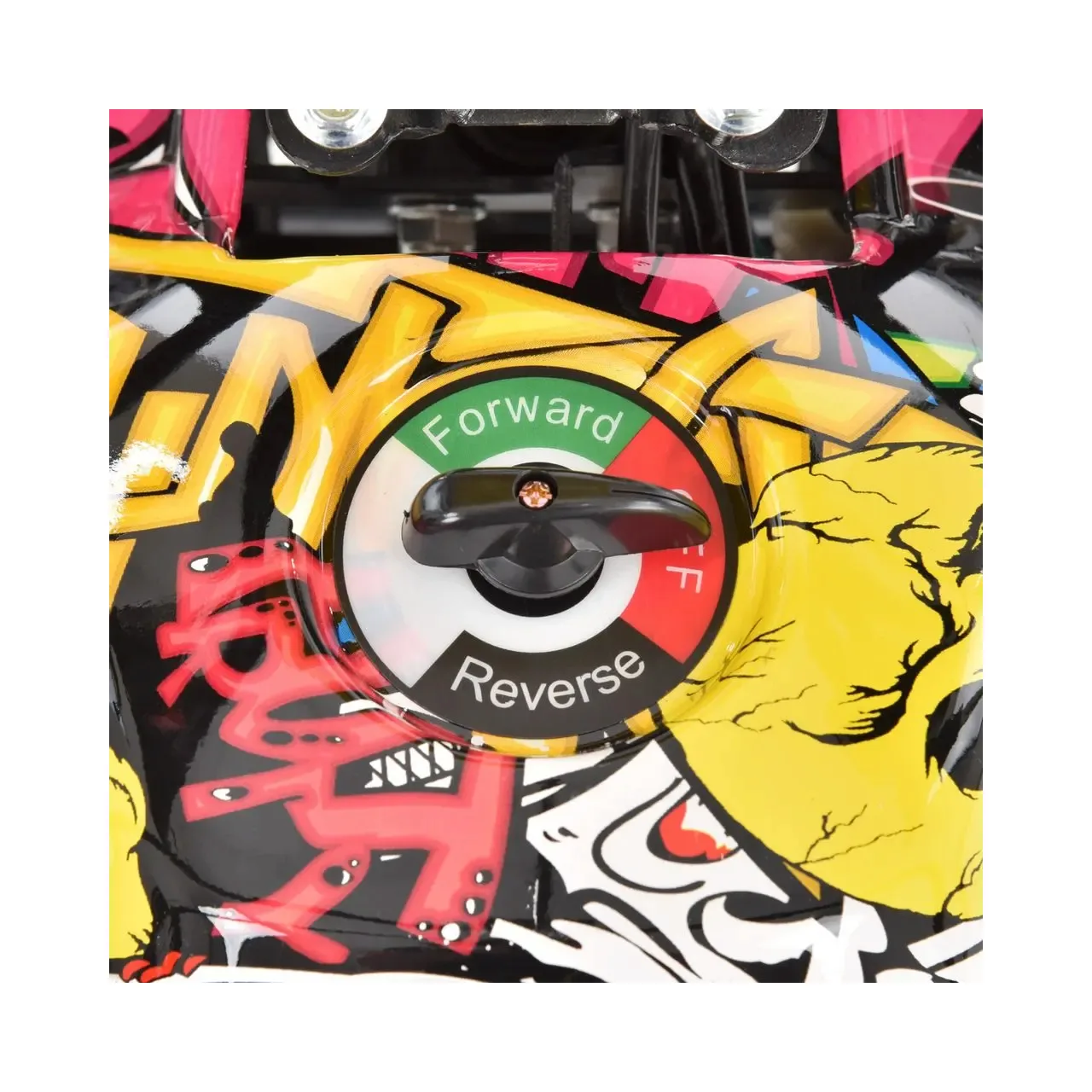 ATV electric pentru copii Hecht 56800 COMIC, 800 W, 20 km/h, capacitate 60 kg, display digital 2