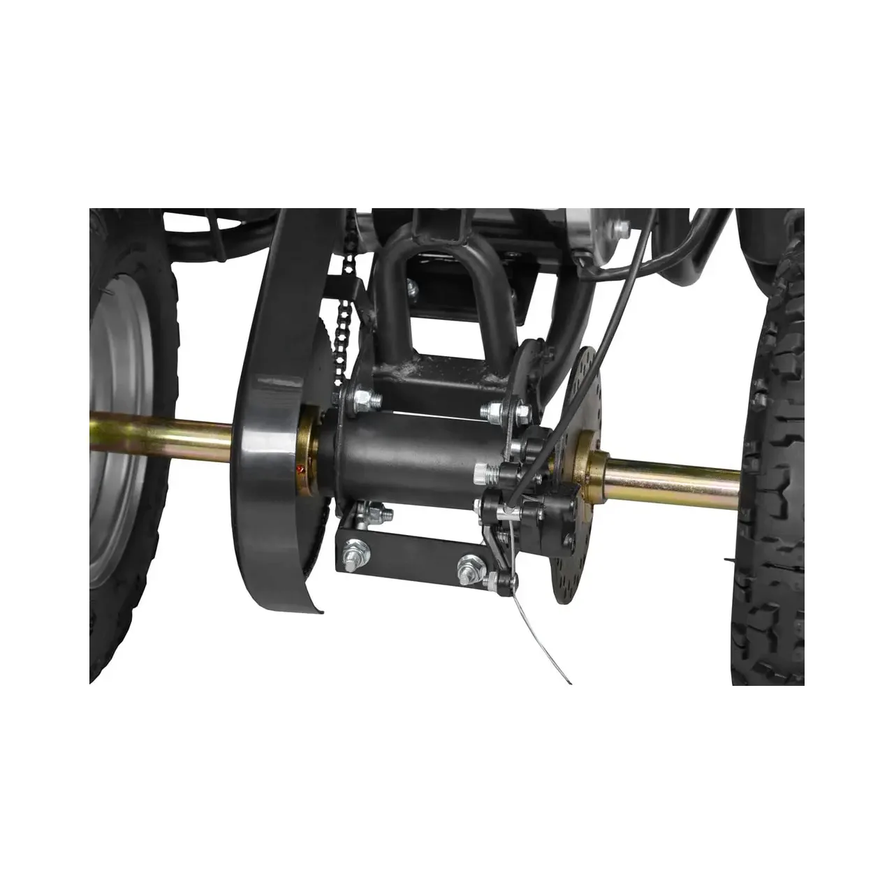 ATV electric pentru copii HECHT 56801, acumulator 36 V / 12 Ah, viteza maxima 25 km/h, greutate maxima suportata 60 kg, display digital, verde 2