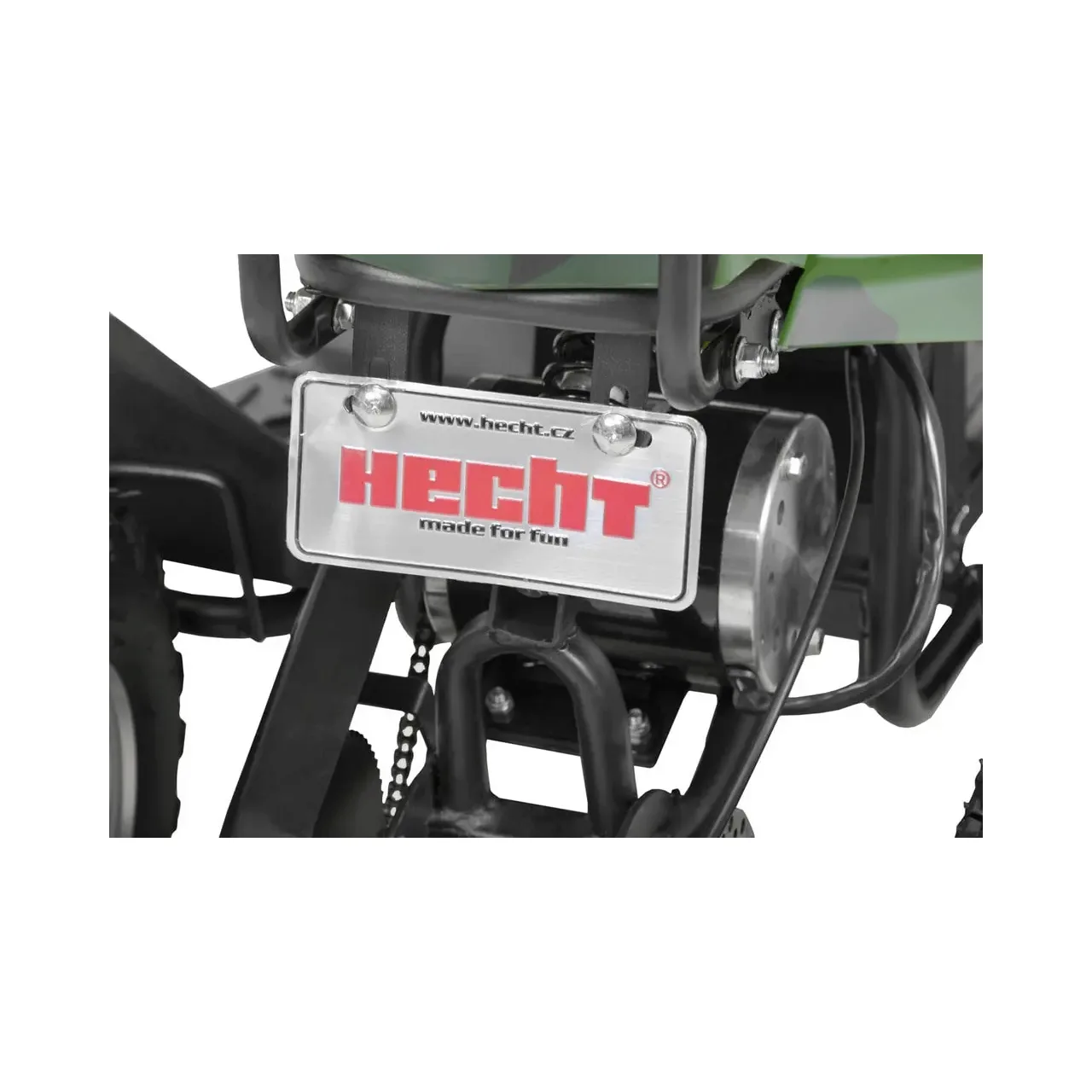 ATV electric pentru copii HECHT 56801, acumulator 36 V / 12 Ah, viteza maxima 25 km/h, greutate maxima suportata 60 kg, display digital, verde 3