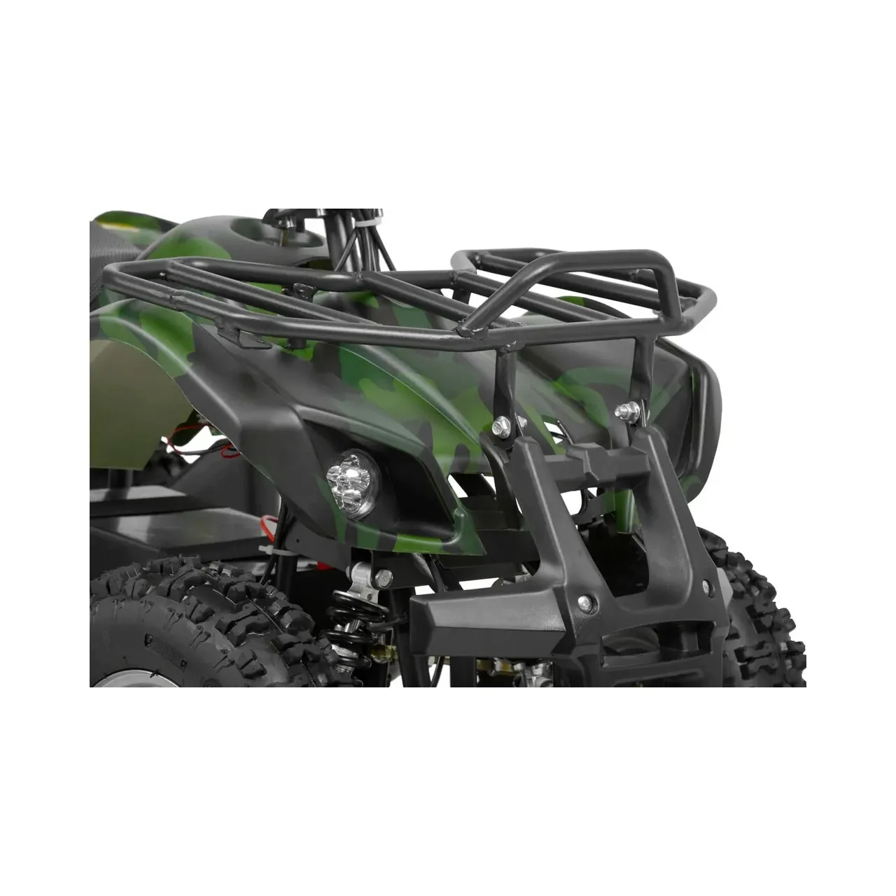 ATV electric pentru copii HECHT 56801, acumulator 36 V / 12 Ah, viteza maxima 25 km/h, greutate maxima suportata 60 kg, display digital, verde 7