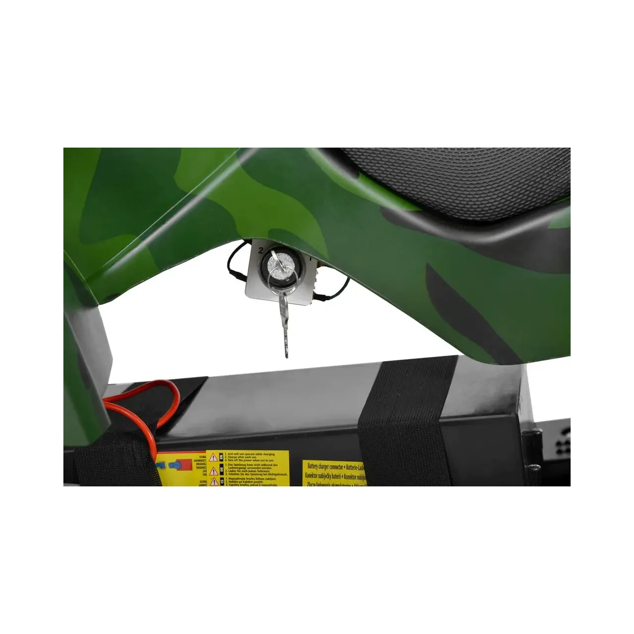 ATV electric pentru copii HECHT 56801, acumulator 36 V / 12 Ah, viteza maxima 25 km/h, greutate maxima suportata 60 kg, display digital, verde 10