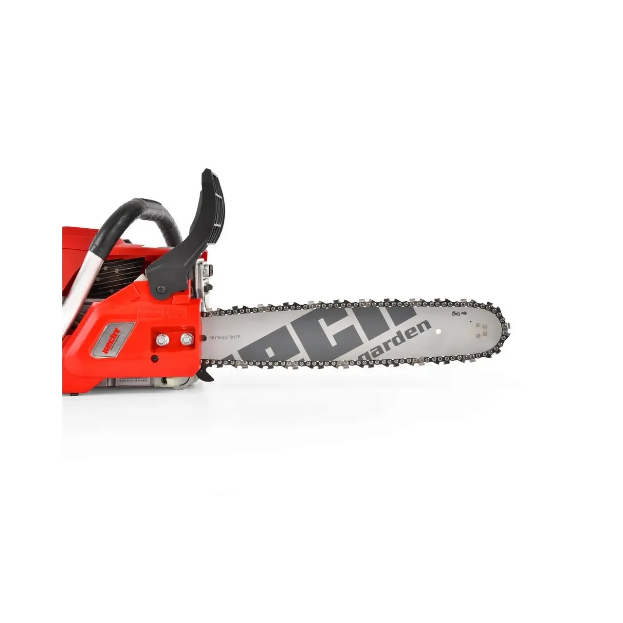 Motofierastrau cu lant HECHT 56, motor 2T, benzina, 56.5 CC, 2.2 kW, 2.95 CP, bara 40 cm, lant 0.325 inchi, 1.5 mm, 66 zale, viteza 21.8 m/s 2