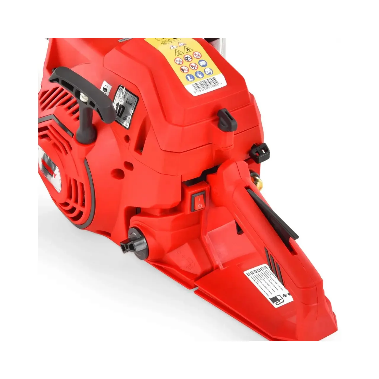 Motofierastrau cu lant HECHT 56, motor 2T, benzina, 56.5 CC, 2.2 kW, 2.95 CP, bara 40 cm, lant 0.325 inchi, 1.5 mm, 66 zale, viteza 21.8 m/s 5
