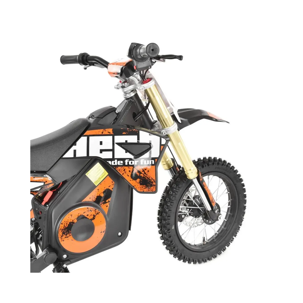 Minicross cu acumulator Hecht 59100 36 v 12 ah capacitate maxima 65 kg autonomie 9 km orange 3