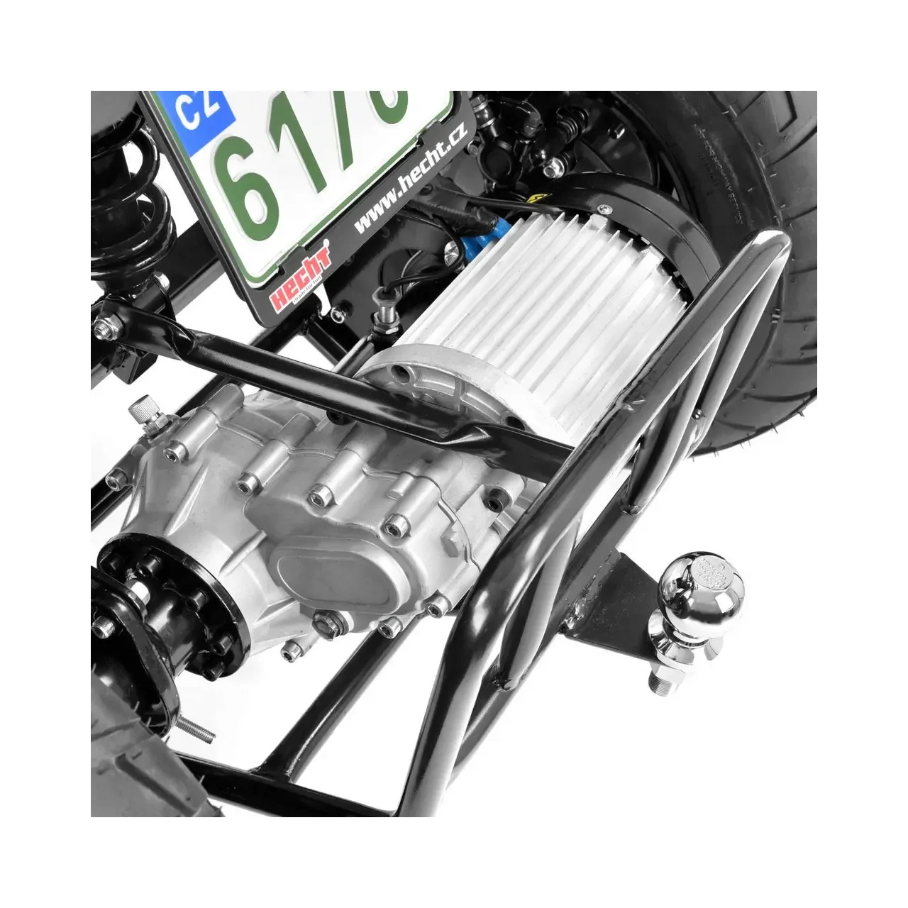 ATV electric Hecht 59399 Army, putere 2200 W, viteza max 45 km/h, pentru adulti 4