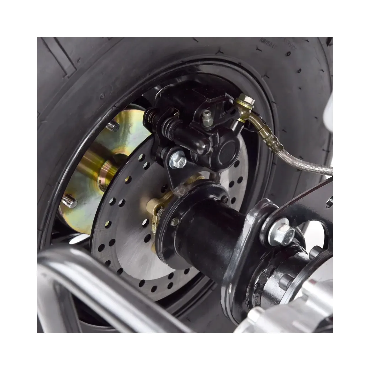 ATV electric HECHT 59399 Red, acumulator 72 V / 52 Ah, viteza maxima 45 km/h, rosu, pentru adulti 1