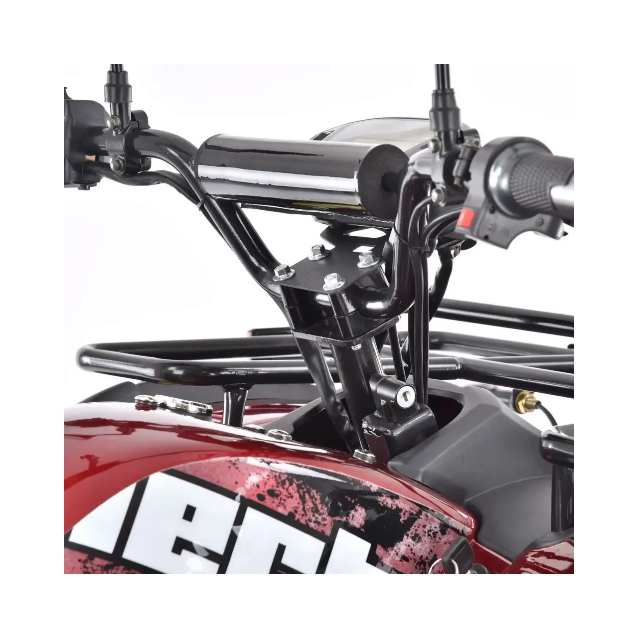 ATV electric HECHT 59399 Red, acumulator 72 V / 52 Ah, viteza maxima 45 km/h, rosu, pentru adulti 14