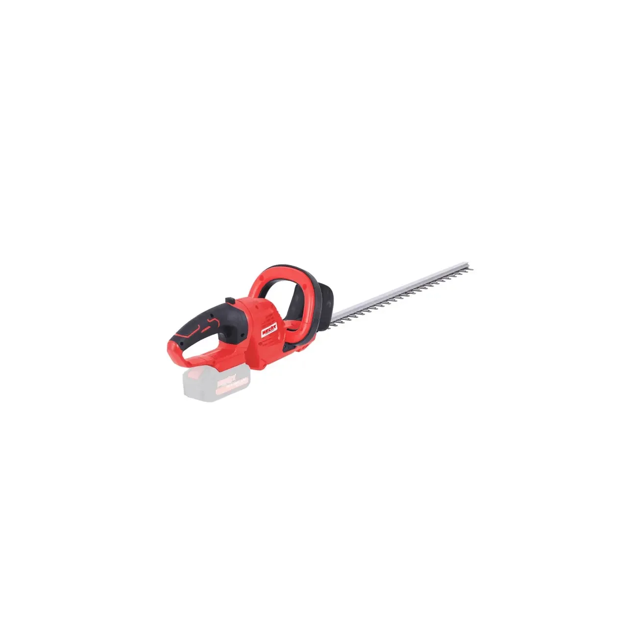 Trimmer electric pentru tuns gardul viu HECHT 6022, lungimea lamei 51 cm, acumulator Li-Ion 20 V, 4 Ah, fara acumulator, fara incarcator 1