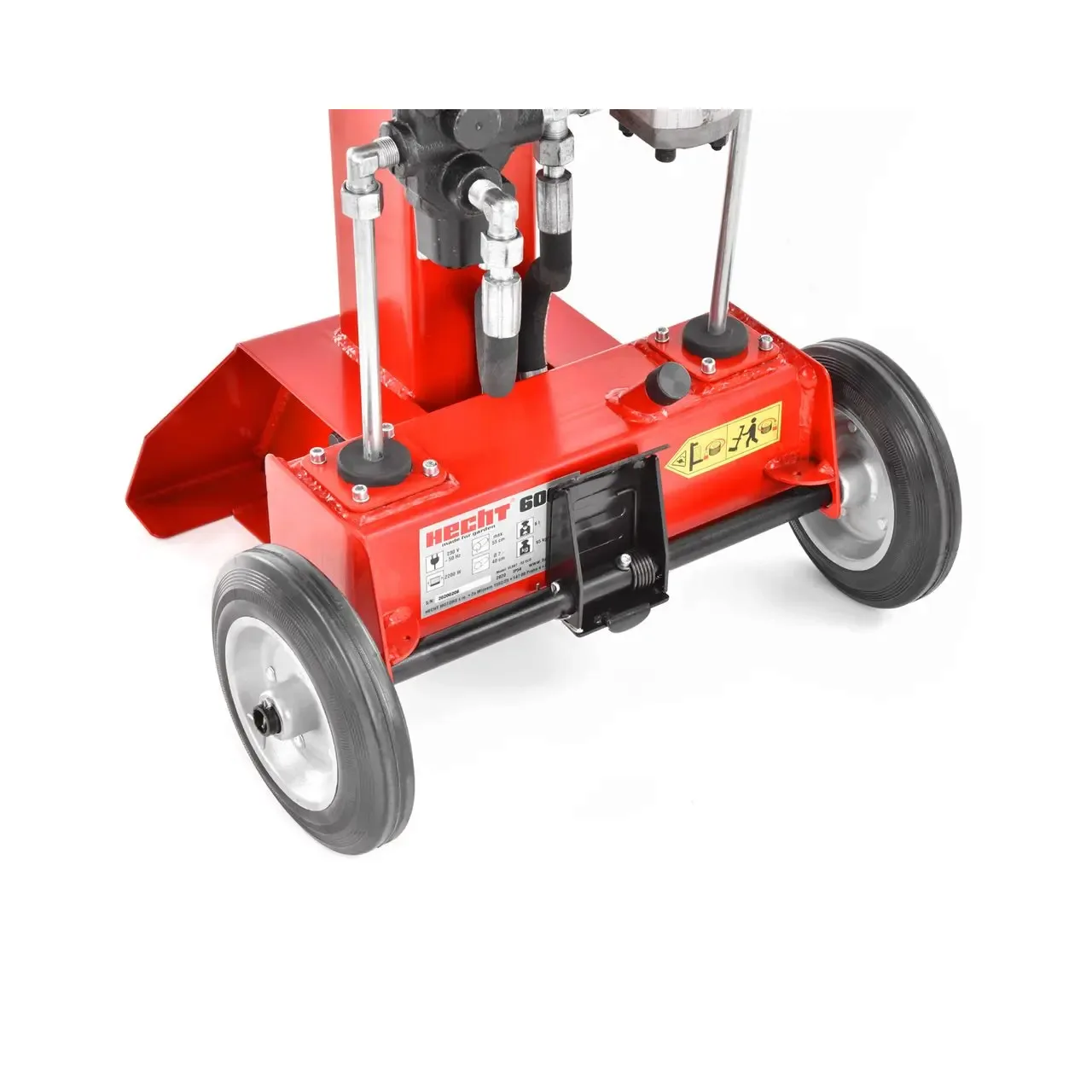 Despicator de busteni HECHT 6060, motor electric, putere 2200 W, presiune maxima 6 tone, lungime maxima lemn 55 cm, diametru maxim lemn 40 cm 6