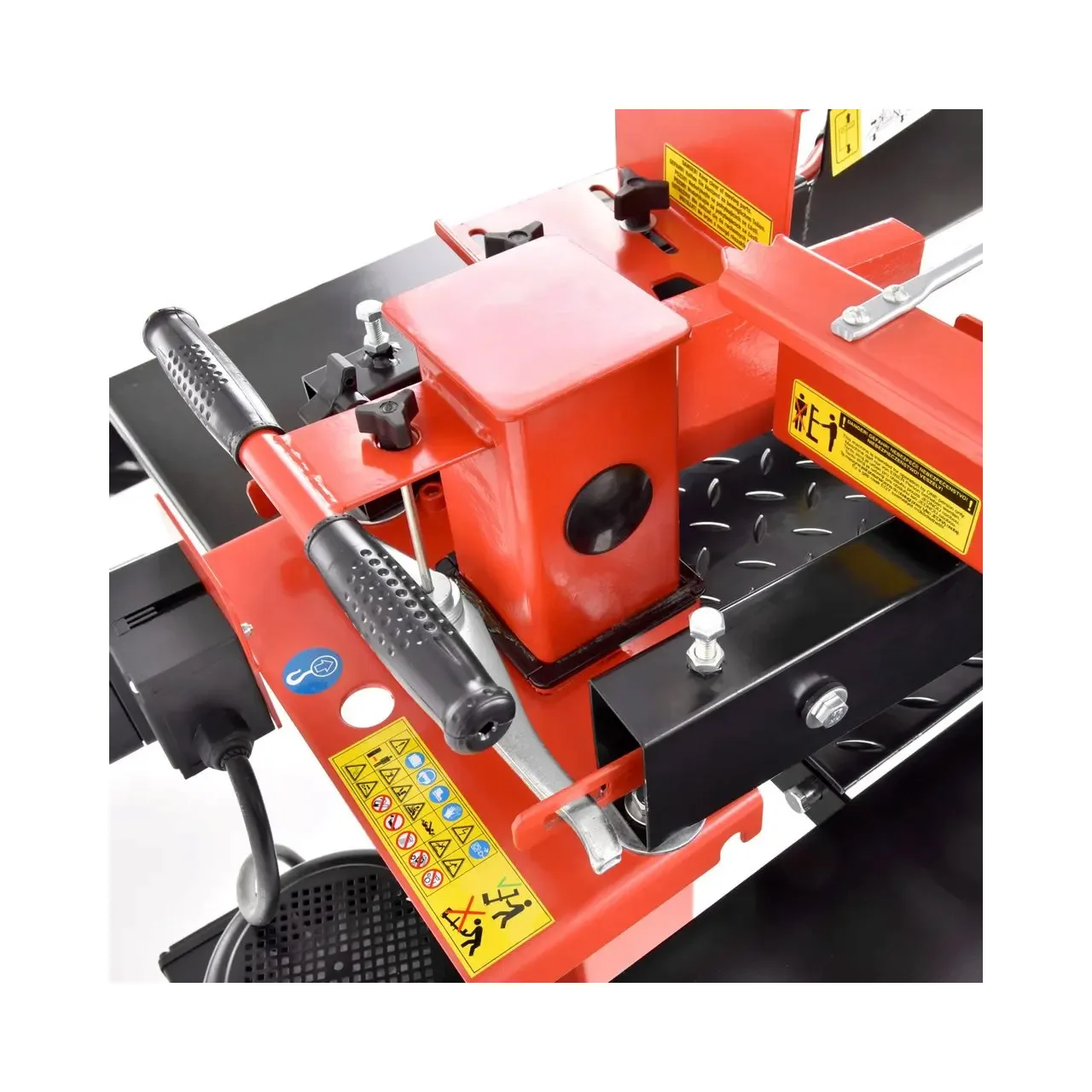 Despicator de busteni HECHT 6070, motor electric, putere 3000 W, presiune maxima 7 tone, lungime maxima lemn 55 cm, diametru maxim lemn 30 cm 1