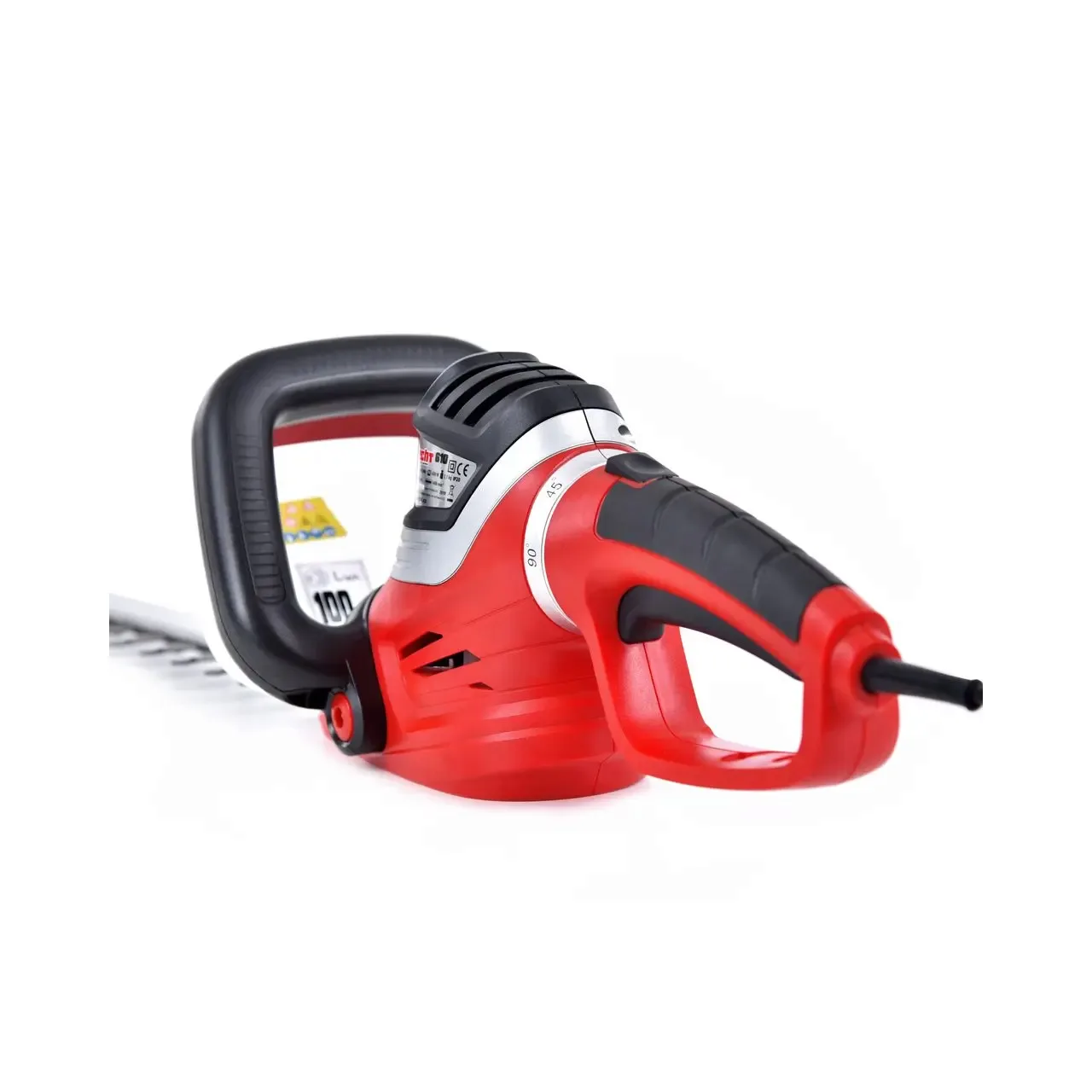 Trimmer electric pentru tuns gardul viu HECHT 610, putere motor 600 W, lungimea lamei 61 cm 12