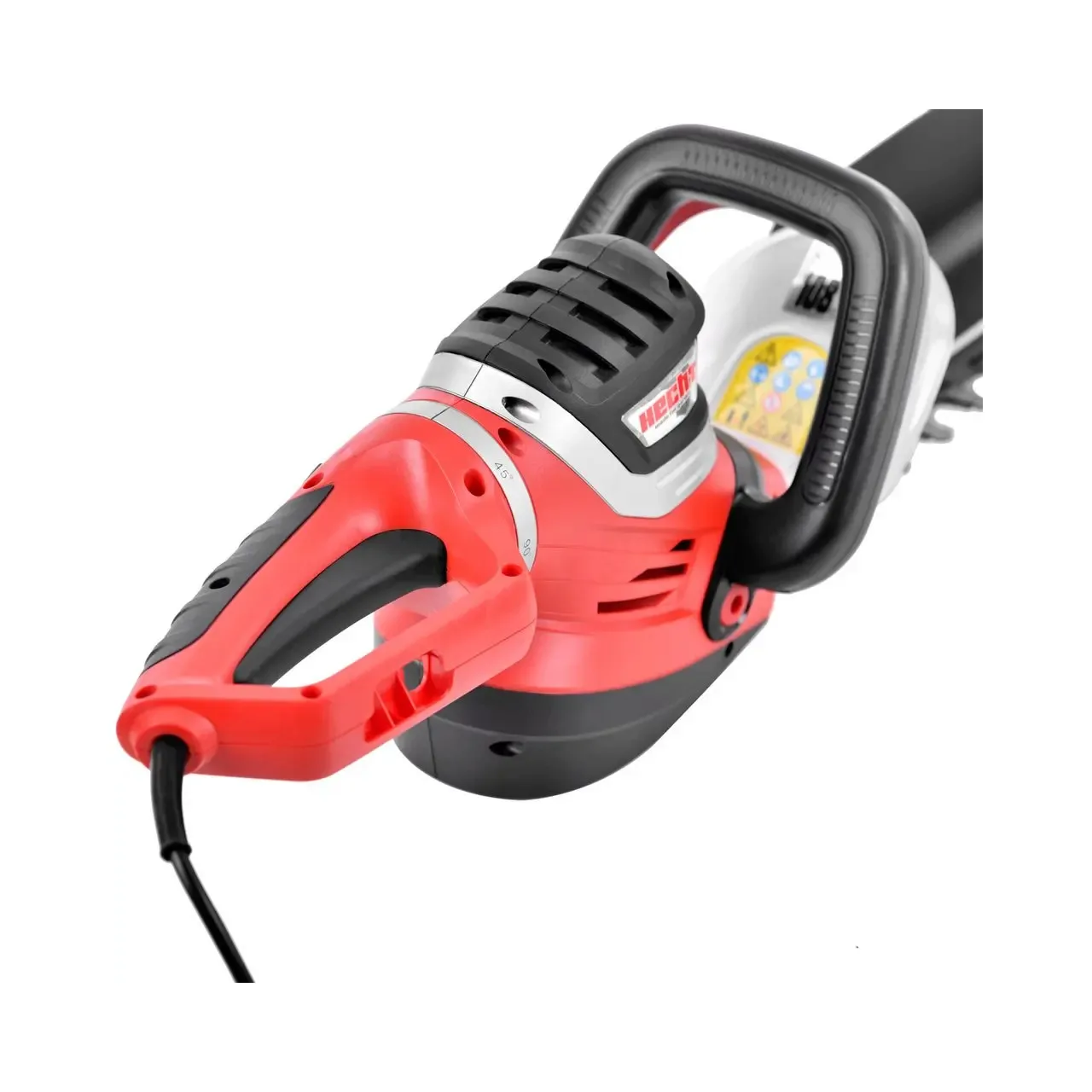 Trimmer electric pentru tuns gardul viu HECHT 611, putere motor 750 W, lungimea lamei 68 cm 8