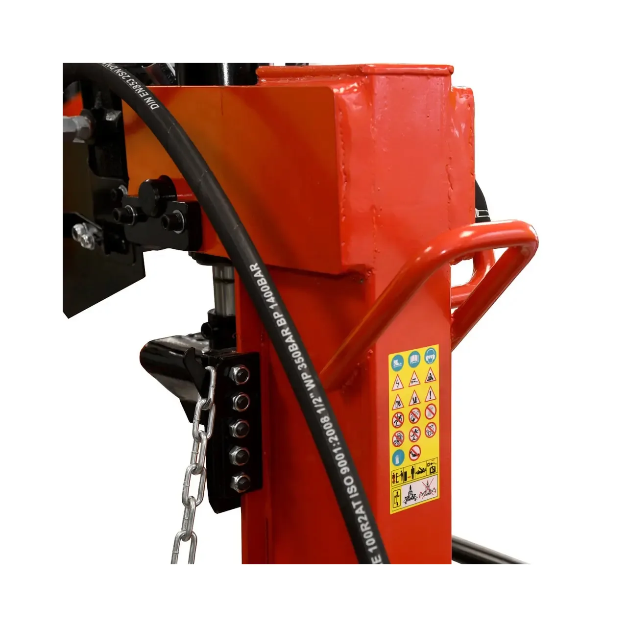 Despicator de busteni HECHT 6160, motor electric, putere 4000 W, presiune maxima 16 tone, lungime maxima lemn 100 cm, diametru maxim lemn 40 cm 2
