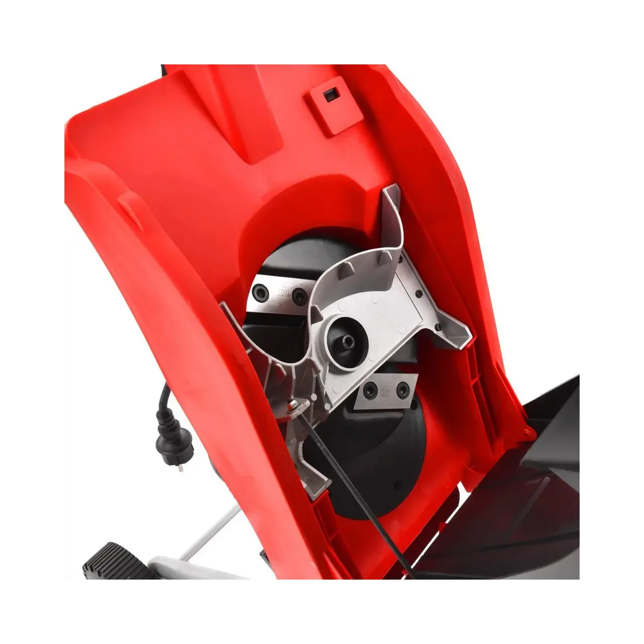 Tocator pentru crengi si resturi vegetale HECHT 624, motor electric, putere 2400 W, diametru maxim de taiere crengi 4.5 cm 3