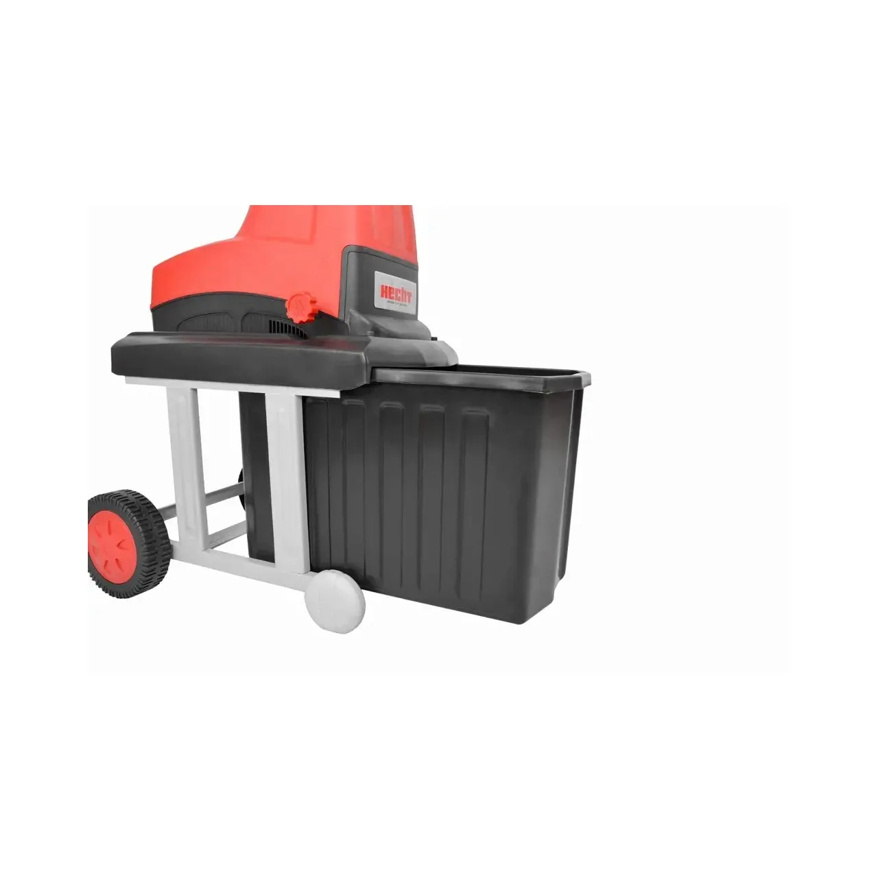 Tocator pentru crengi si resturi vegetale HECHT 6280 XL, motor electric, putere 2800 W, diametru maxim de taiere crengi 4.5 cm, cutie 60 litri 6